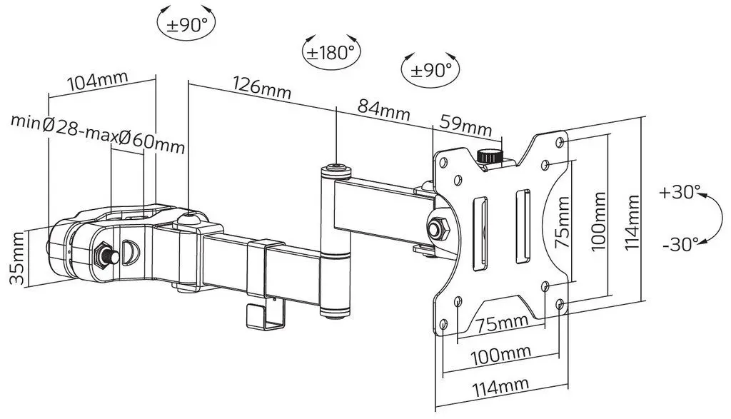 DMXShop LCD Truss Mount 2 (Detail).webp