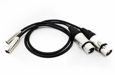 BLACKMAGIC DESIGN Mini XLR male naar XLR Female 50cm (2 Stuks)