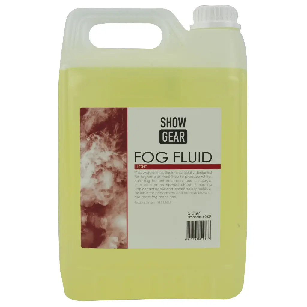 Rookvloeistof Light 5liter op waterbasis
