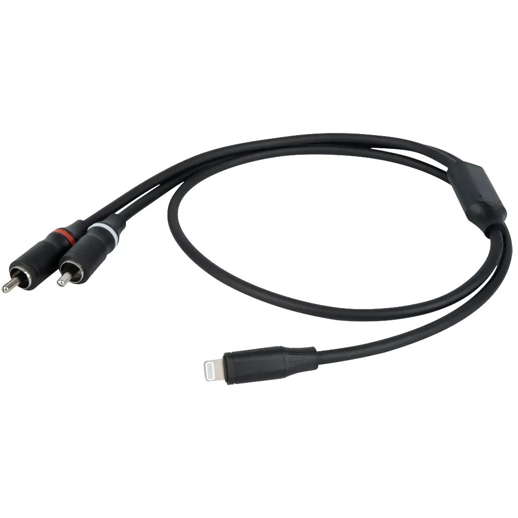 Lightning naar 2 x RCA 1,5m