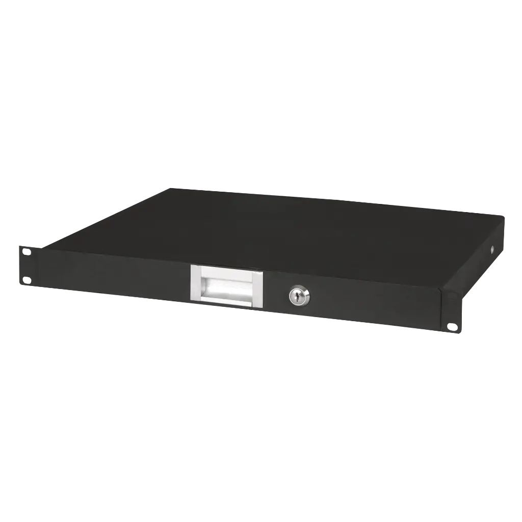 19 Inch Schuif met sleutel 1U