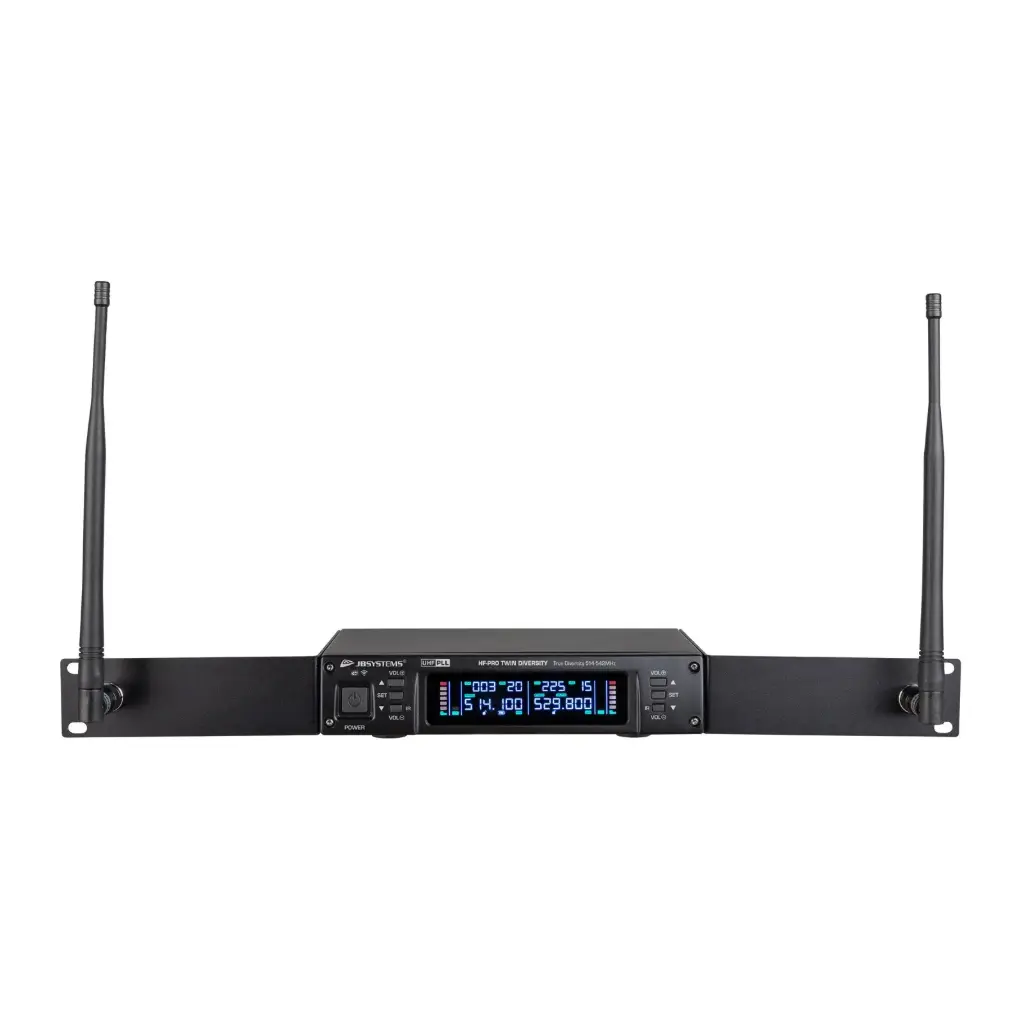 JB Systems HF 2CH True diversity receiver 514-542MH