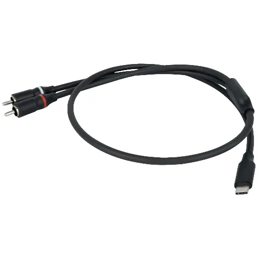 USB-C naar 2 x RCA 1,5m