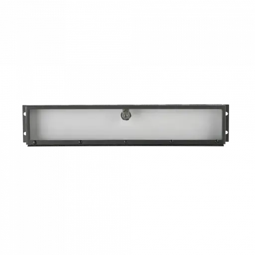 19 Inch Beschermingspaneel met Sleutel 2U