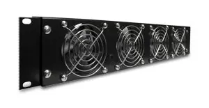 19 Inch Ventilatoren paneel 2U